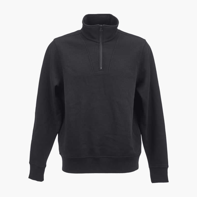 Half zip college sweatshirt sale