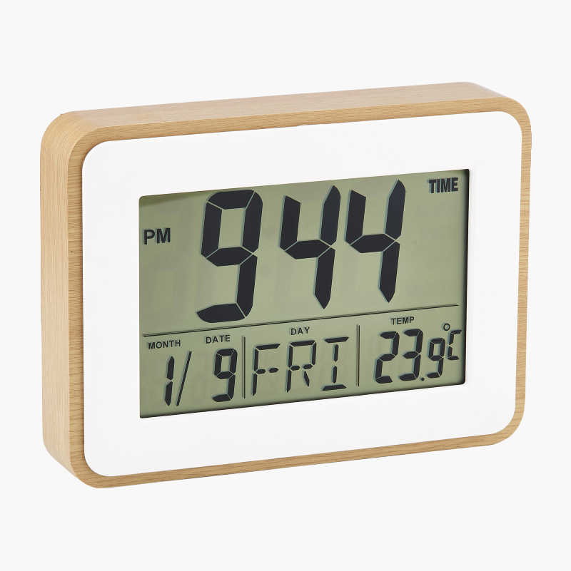 Alarm Clock And Thermometer Biltema No, Stylish Alarm Clock