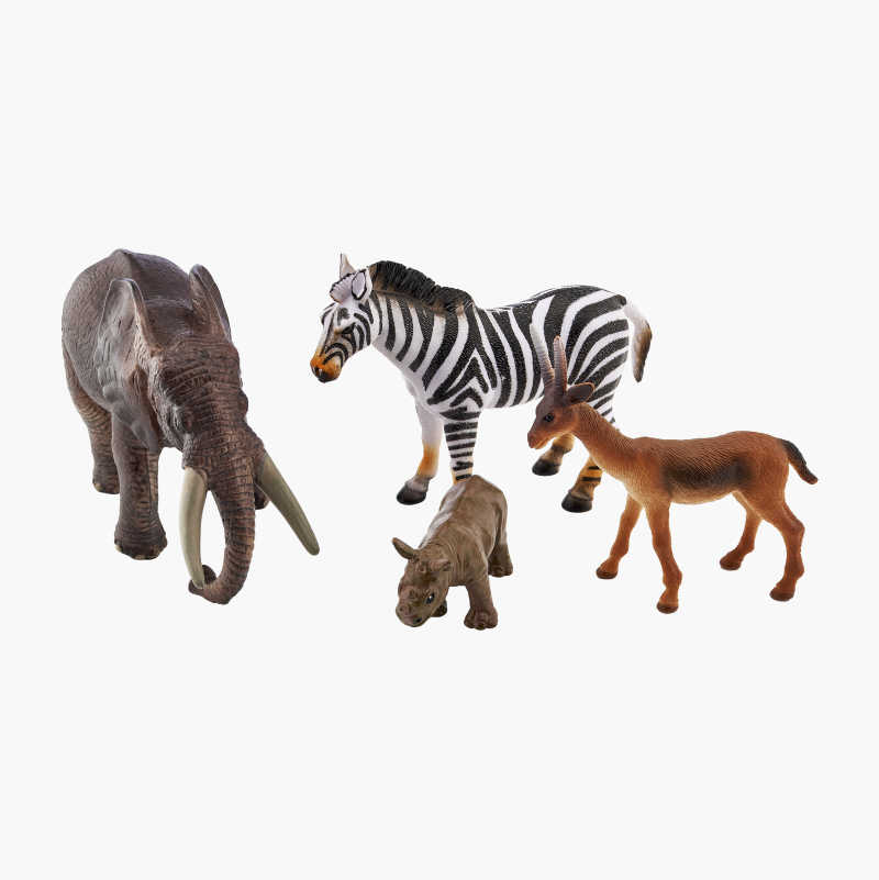 Plastic wild hot sale animals