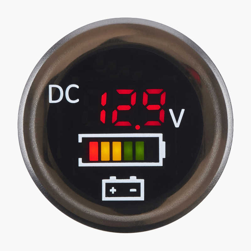 Voltmätare Bilbatteri