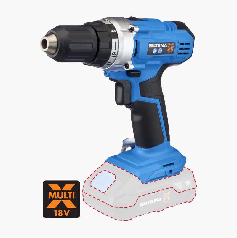 Black & Decker Skruvdragare 18V + 2 Batteri och Laddare