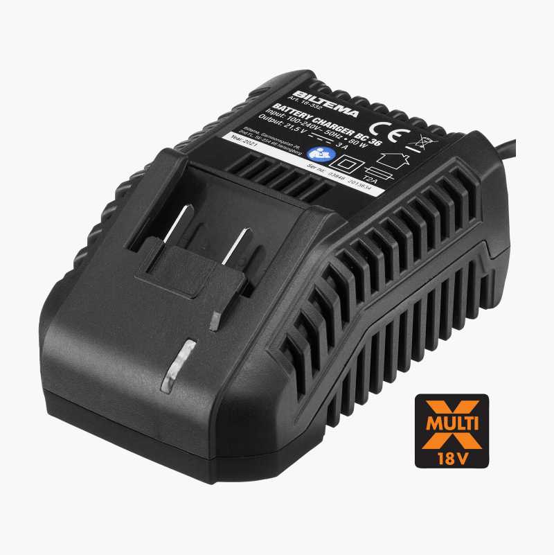 Battery Charger QC 18V4 Biltema.no