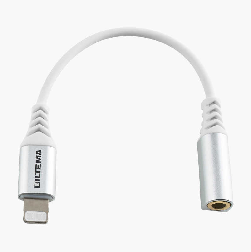Lightning till 3,5 mm-ljudkabel (1,2 m) – vit - Apple (SE)