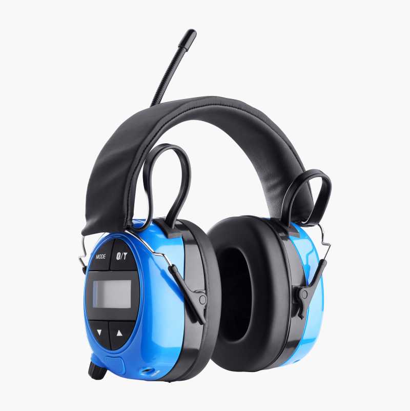 Hearing protection with radio/AUX/Bluetooth