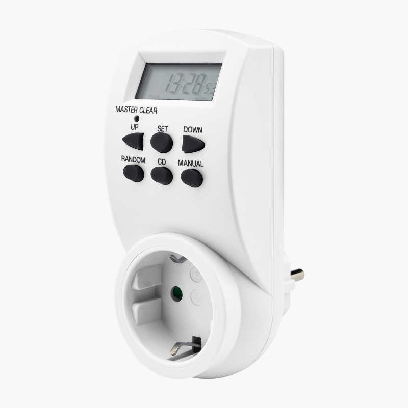 Digital timer med ukeprogram, 230 V - Biltema.no