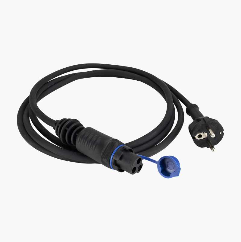 Engine heater cable compatible with DEFA 