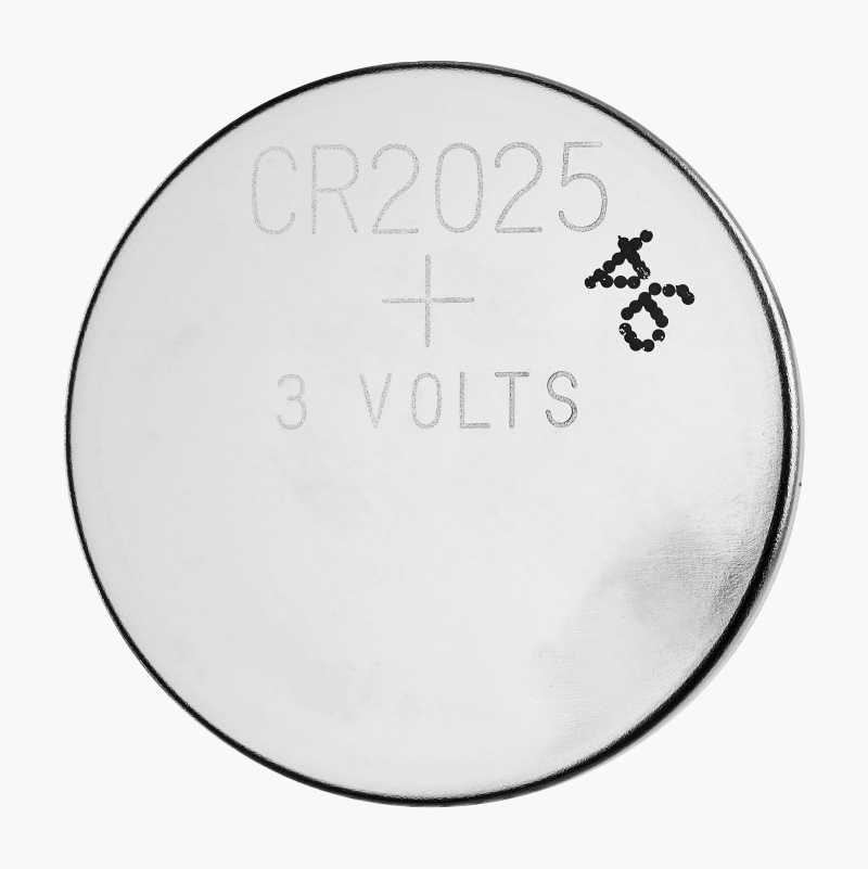 CR2025 Lithium Button Cell Batteries, 4 Pack