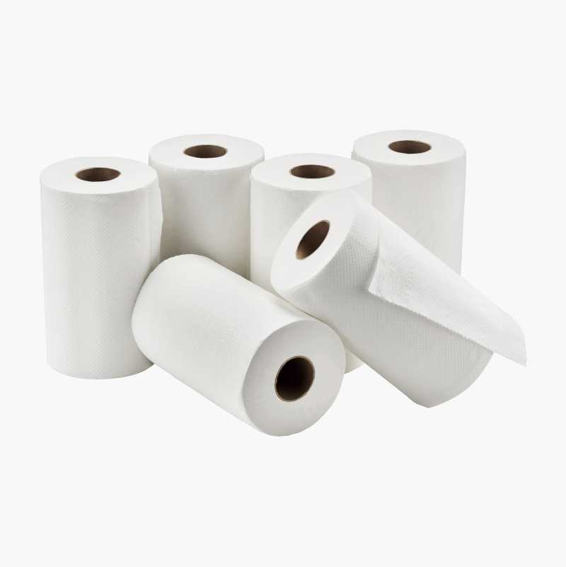 Paper towel, 6-pack, 60 m/roll