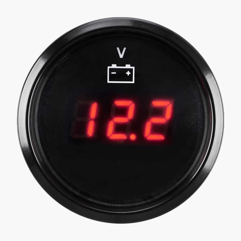 Voltmätare Bilbatteri