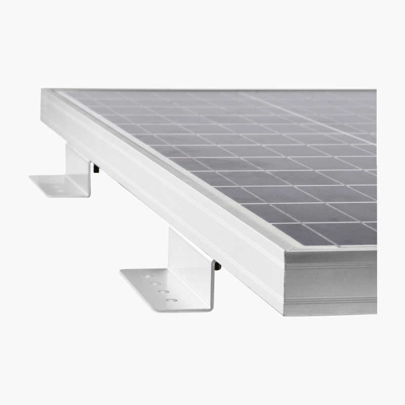 Solar panel mount, z-shaped
