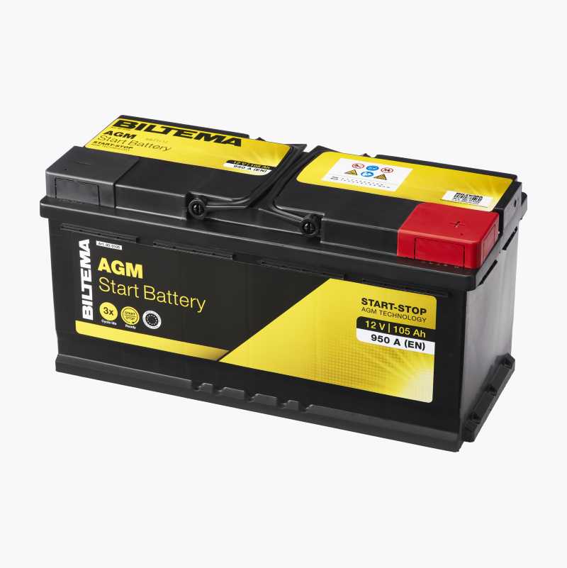 Agm Batterier Biltema
