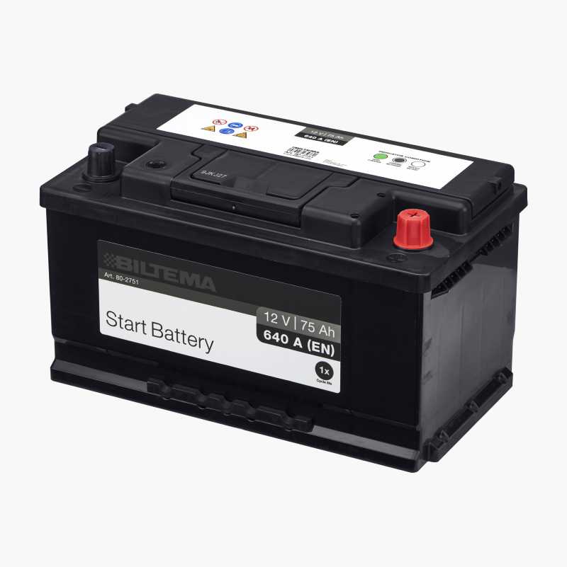 Batteri Bil Biltema