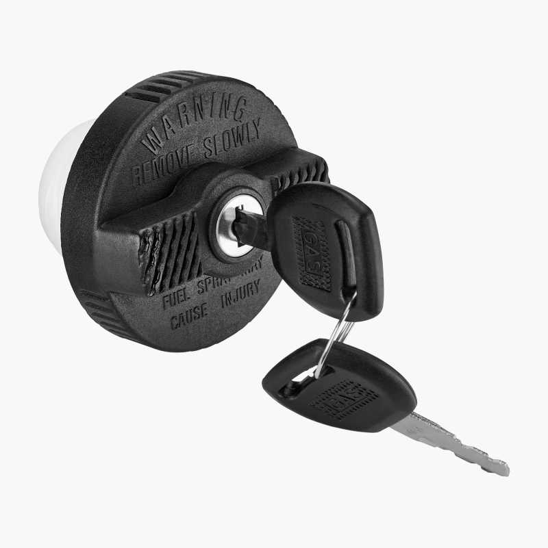Lockable tank cap