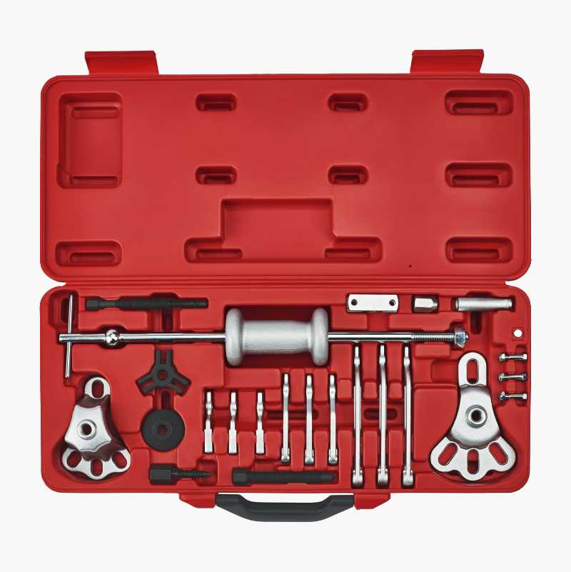 Slide hammer set, 24 parts Biltema.se