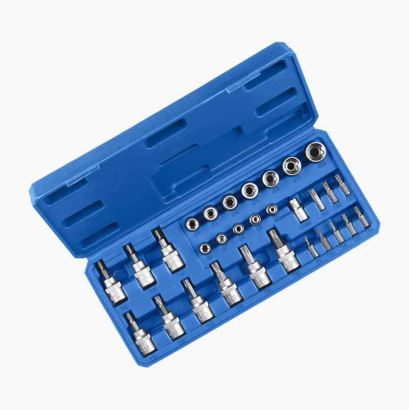 Bit shop socket set