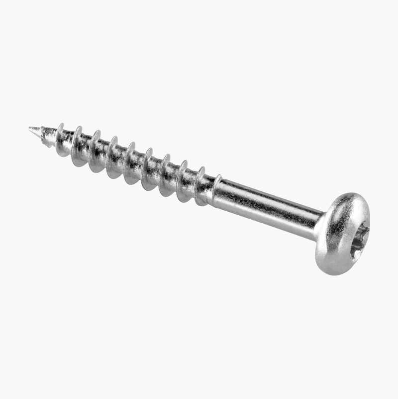 Wood screw, round 5.0 x 40 mm Biltema.fi