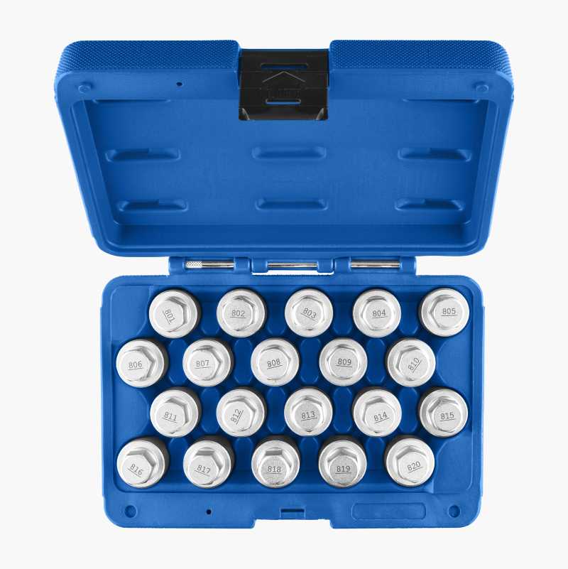 Rim lock key set for Audi, 20 parts