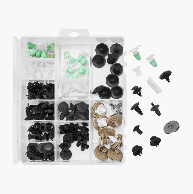 Trim clips, 120 parts 