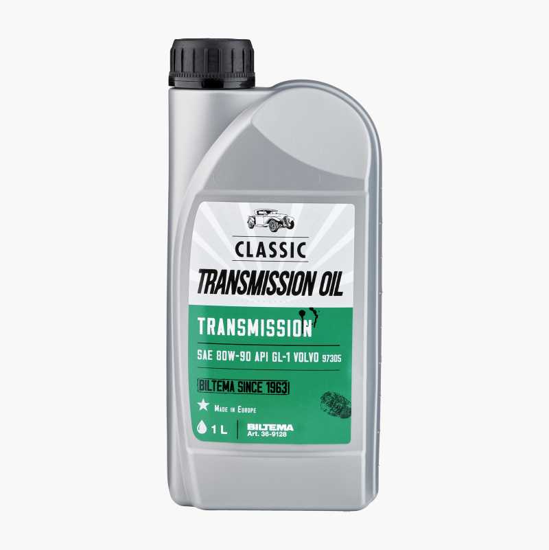 Transmission oil for vintage vehicles, SAE 80W-90 GL1, 1 litre