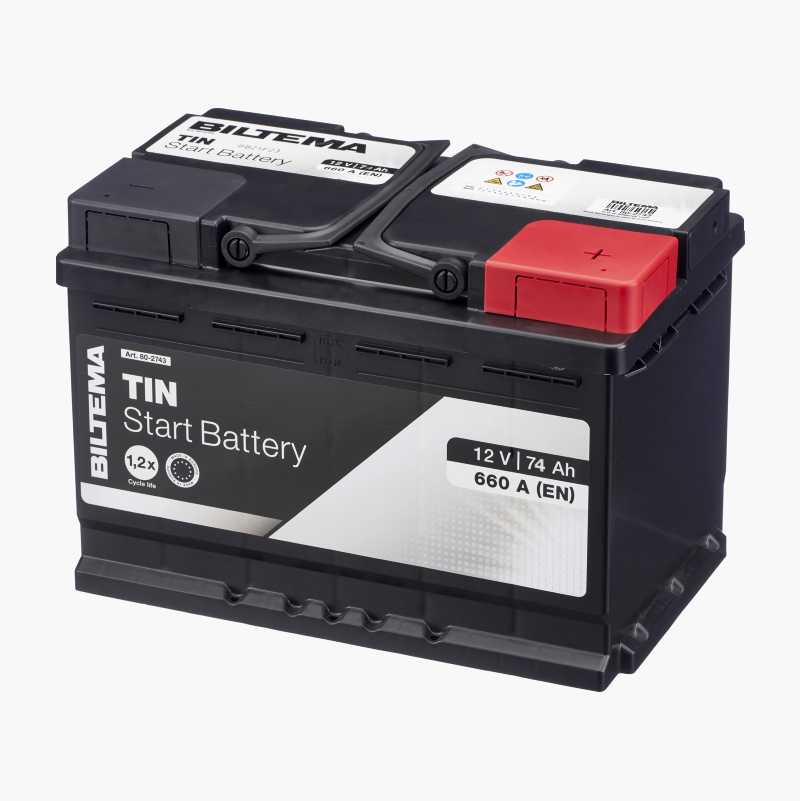 Bilbatterier Biltema