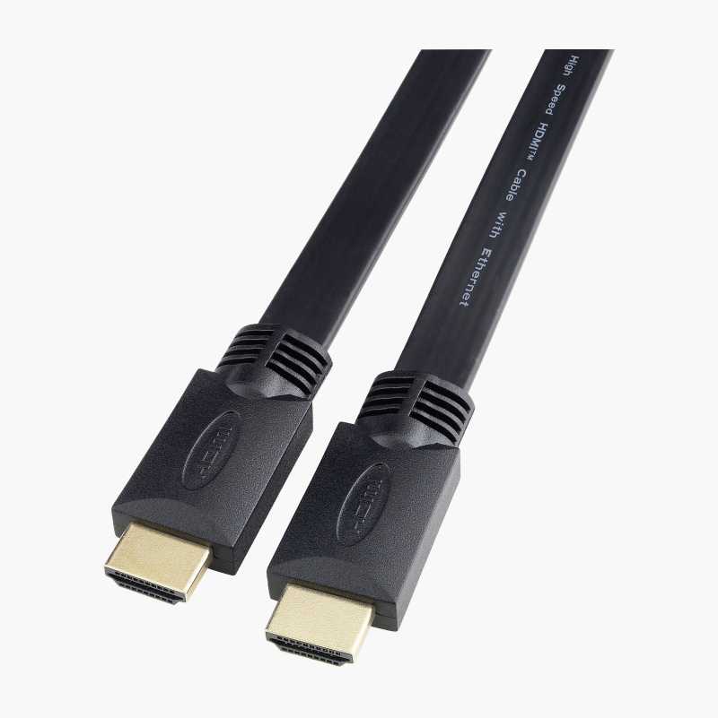 HDMI-kabel 1.4 Flat Biltema.dk