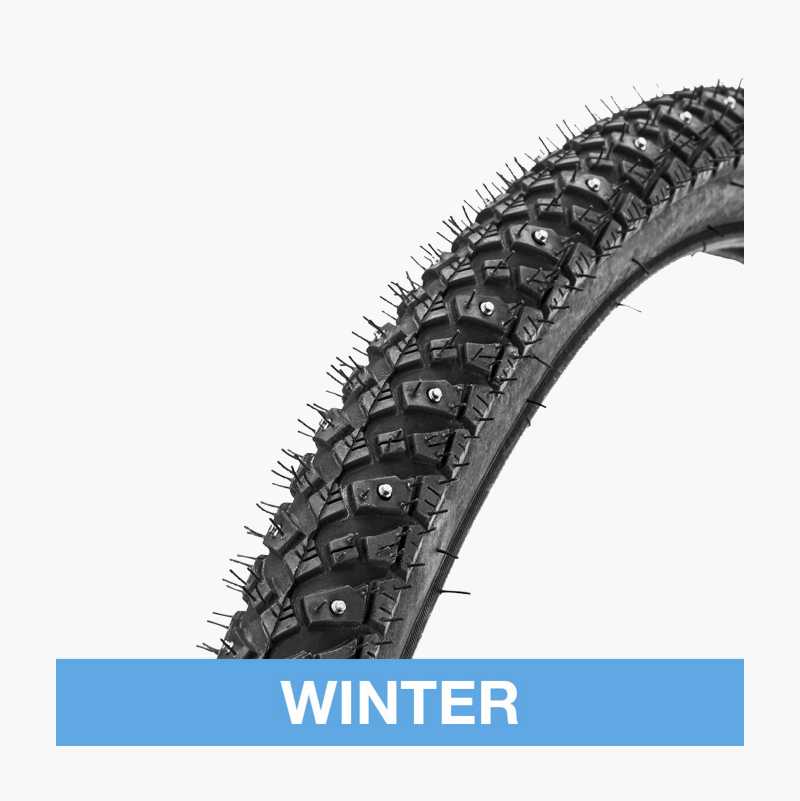 Studded bike tyre 28", 38–622 mm