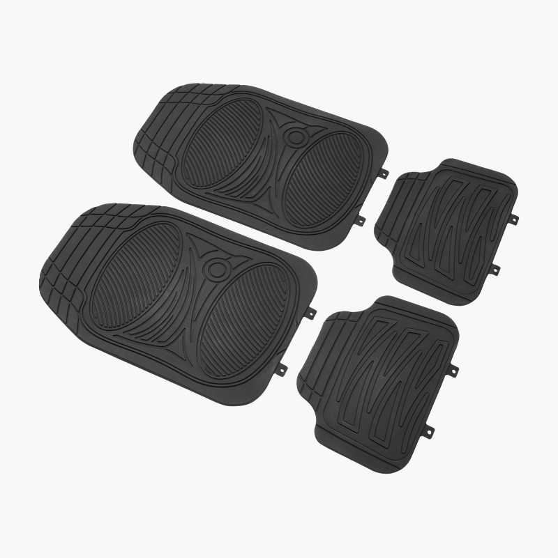 Black car deals floor mats