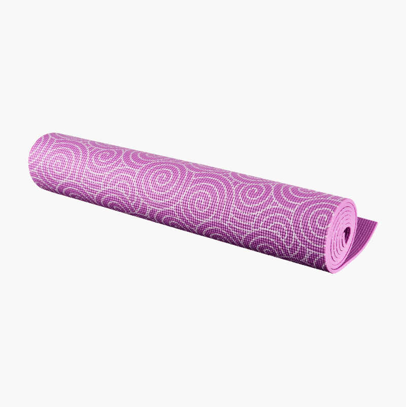 Patterned yoga mat, 6 mm Biltema.fi