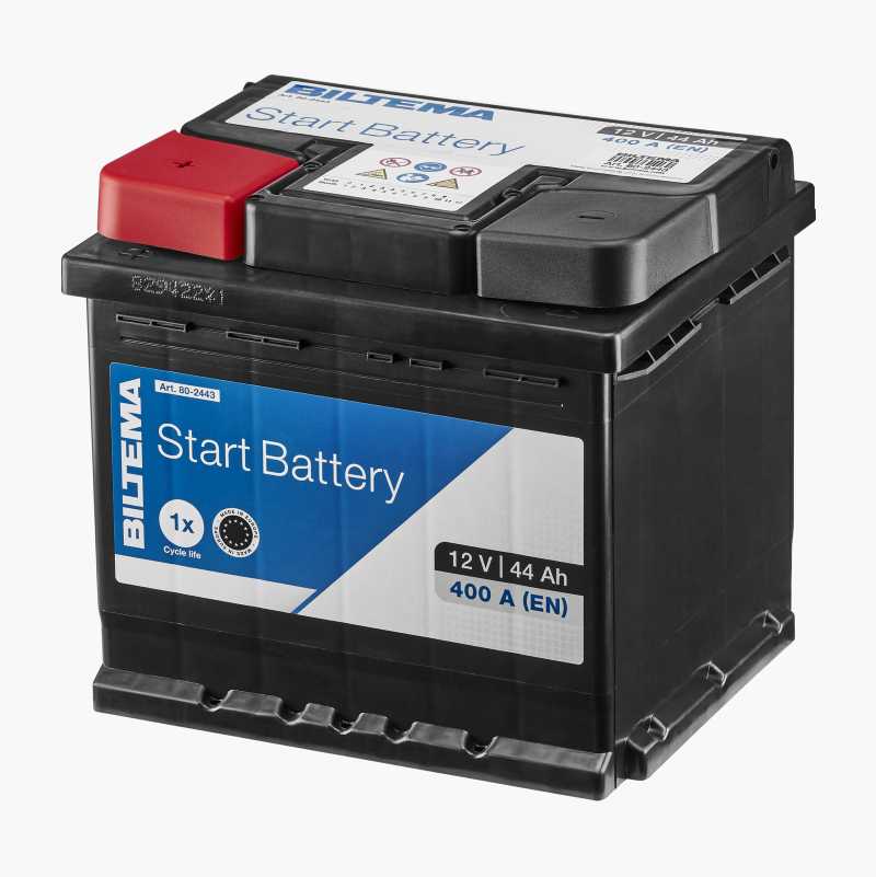 Starter battery, 12 V, 44 Ah