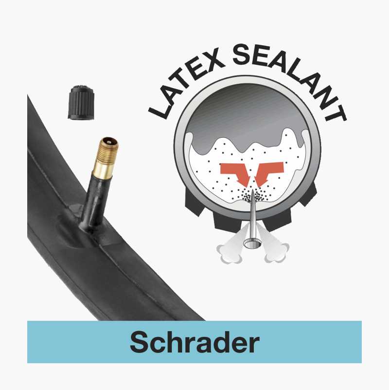 Self-sealing bike tyre innertube 27,5", 50/63/64-584 mm