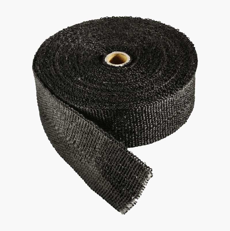Exhaust bandage, black, 52 mm