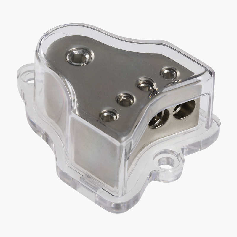 Power manifold block, triangular