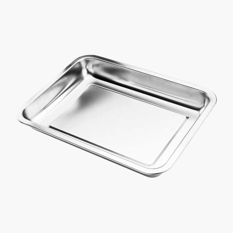 Drip tray, stainless steel, 35.5 x 26.5 cm Biltema.no