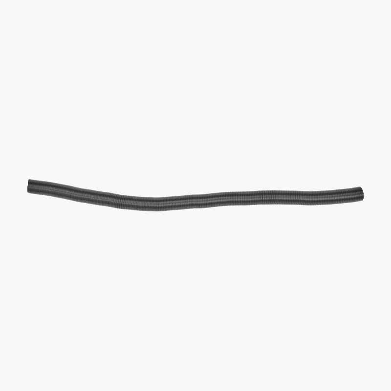 Flexible aluminium hose, 45 x 1000 mm