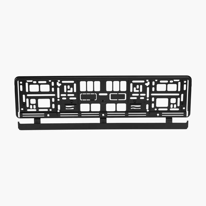 Licence plate holder, glossy