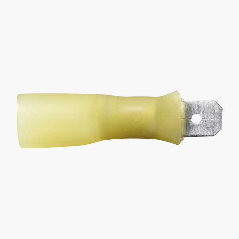 Spade connectors, 4–6 mm², 10 pcs