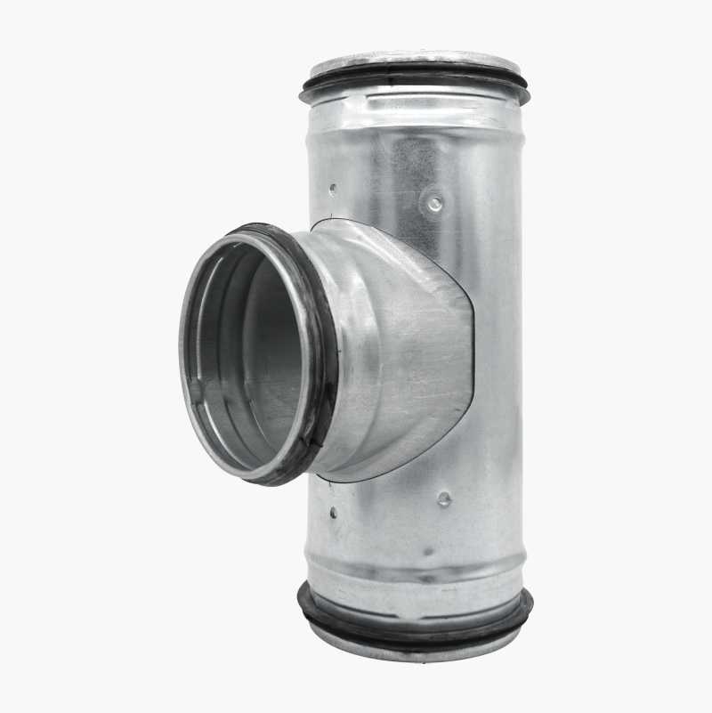 T-stykke, Ø100 mm - Biltema.dk