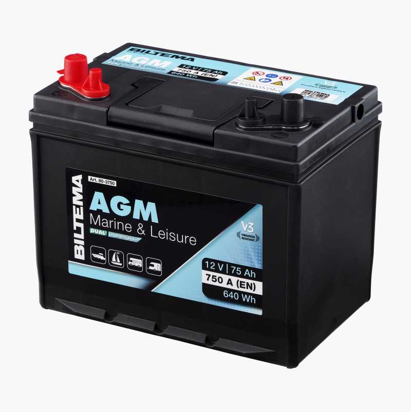 Agm Batterier Biltema