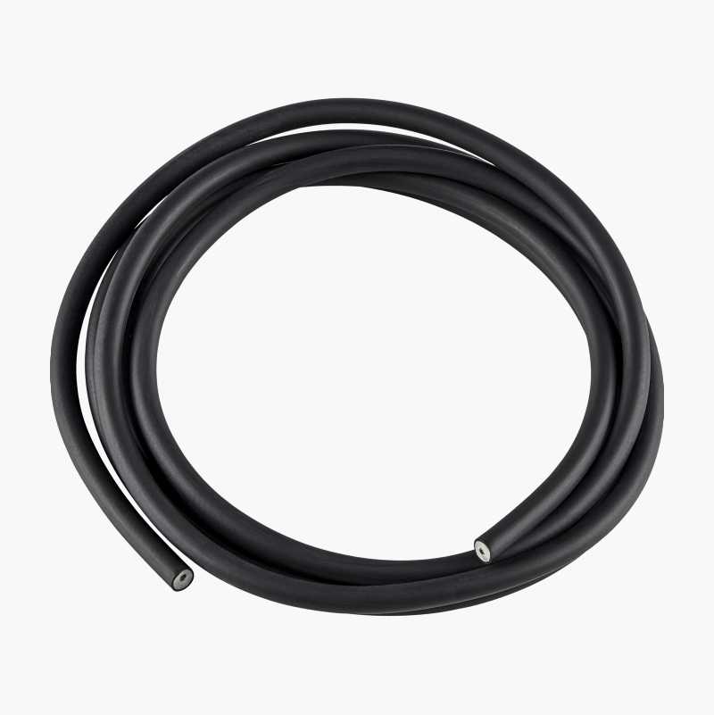 Ignition cable, black, 1.5mm x 2m