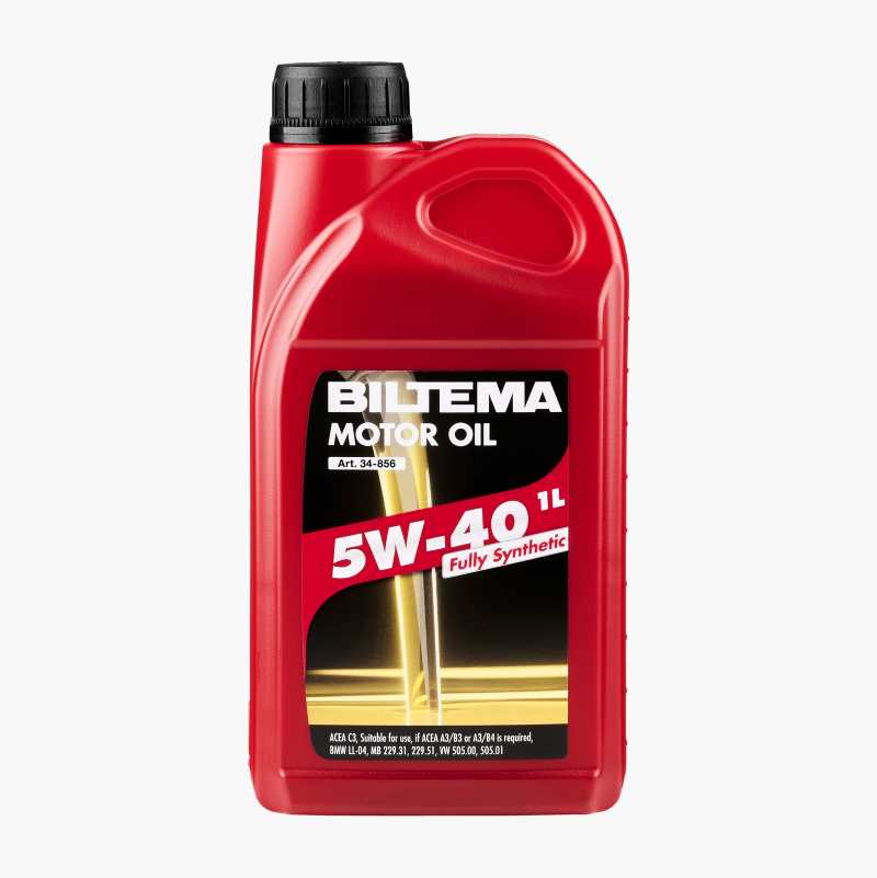 Fully synthetic motor oil 5W-40, ACEA C3, A3/B3, A3/B4, 1 litre