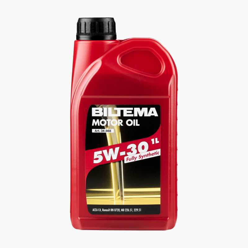 Fully synthetic motor oil 5W-30, ACEA C4, 1 litre