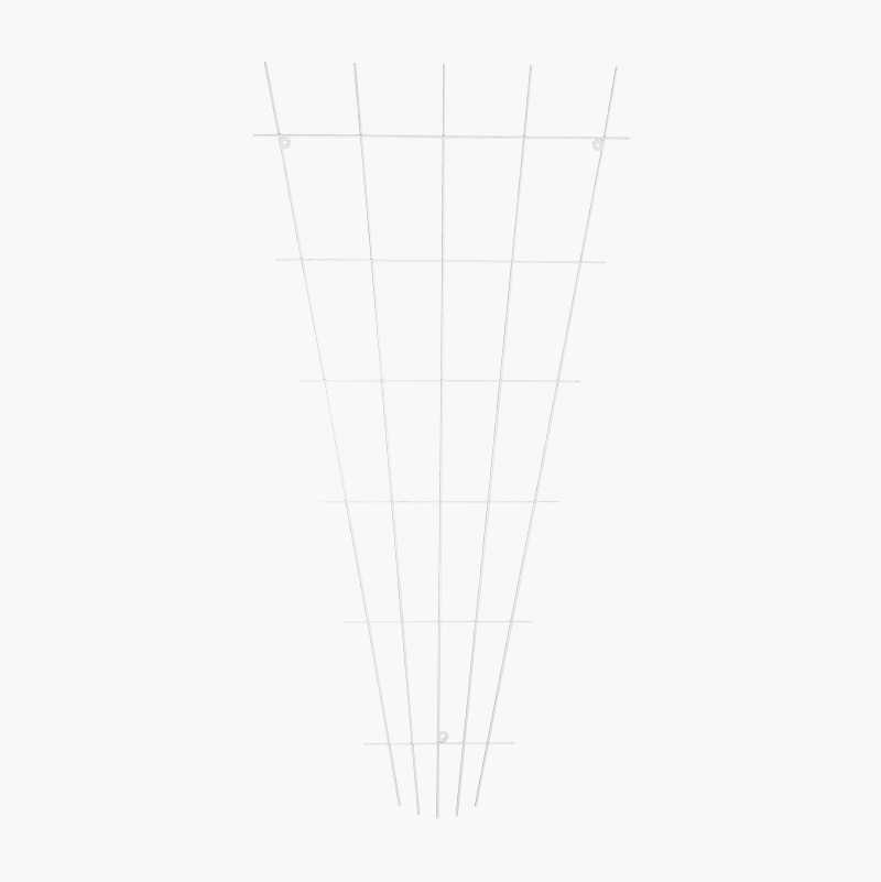 Solfjäder Dekoration 50cm Pastell Blå