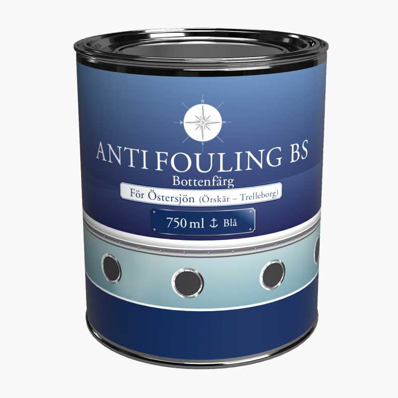 AntiFouling Paint, copper oxidebased, blue 0,75 litre Biltema.se