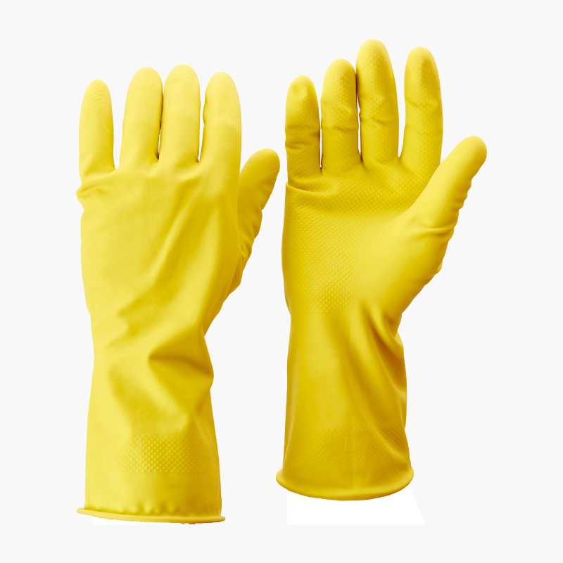 Rubber gloves, size M
