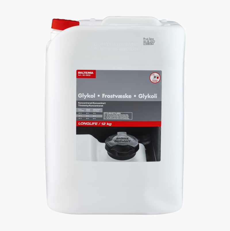 Glykol, Longlife, koncentreret, 12 kg - Biltema.dk
