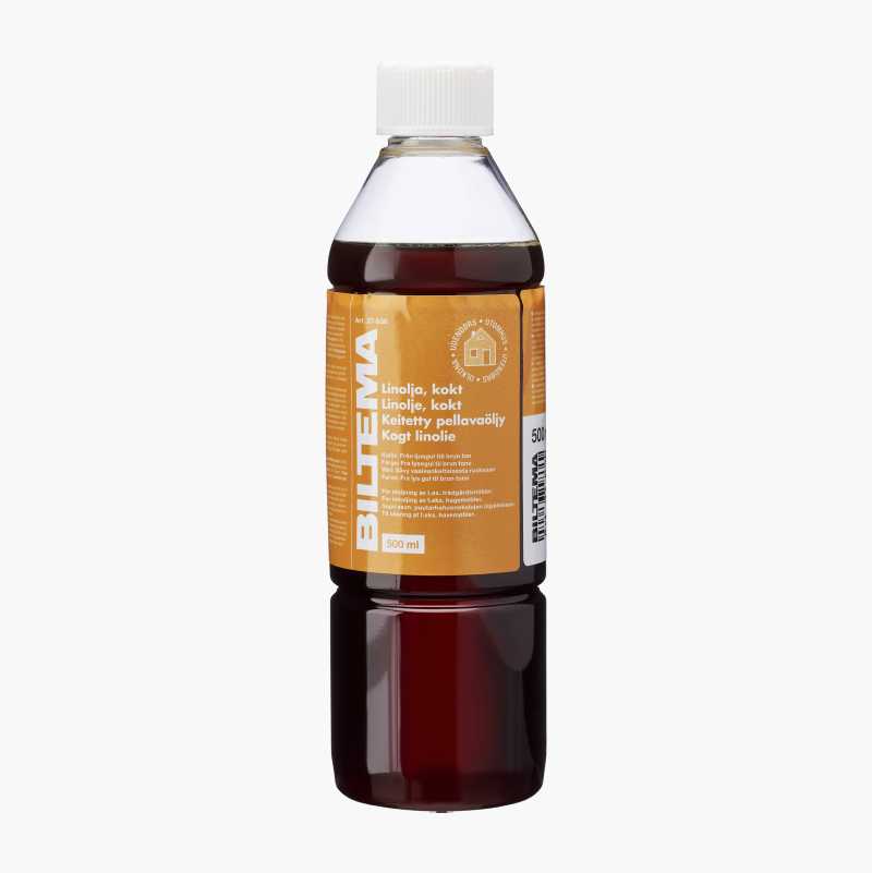 Linseed oil, cooked, 500 ml Biltema.se