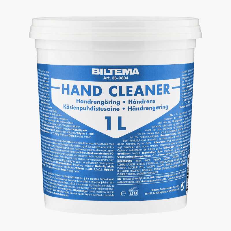 Hand cleaner, 1 litre