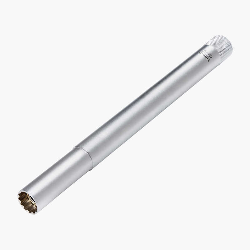 Spark plug socket 3/8", long, 14 mm