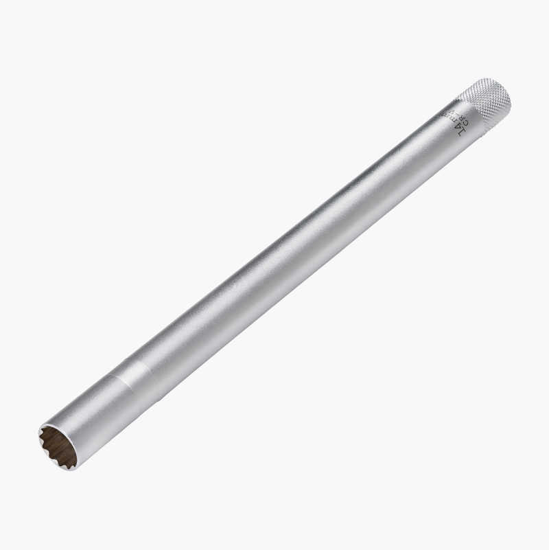Spark plug socket 3/8", long, 16 mm