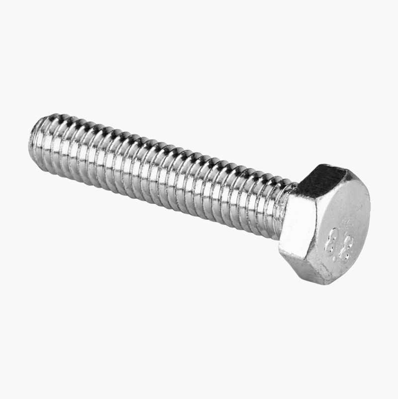 Kuusioruuvi M6 x 30, fzb, 25 st - Biltema.fi